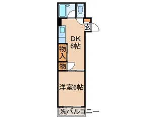 フラワ-ハイツの間取り