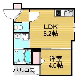 KISHINOSATO ST【3階】の間取り