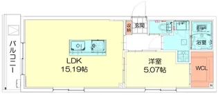 Techno-Terrasse 北綾瀬【3階】の間取り