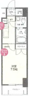 No.72 HARBOR EAST TOWER【10階】の間取り