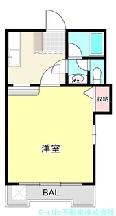 ラフォーレ21番館【3階】の間取り