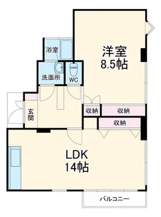 KHマンション【3階】の間取り