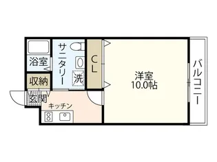 マノワールII【1階】の間取り