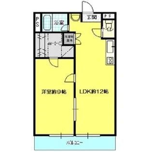 シャトー共栄【3階】の間取り
