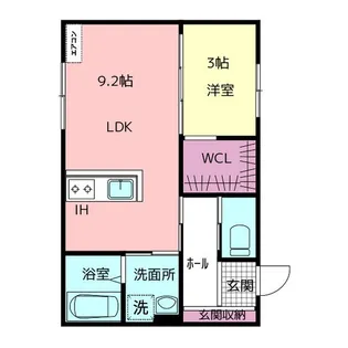 Felice駅南II【1階】の間取り