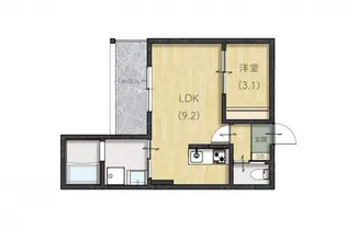 Lien翠【3階】の間取り