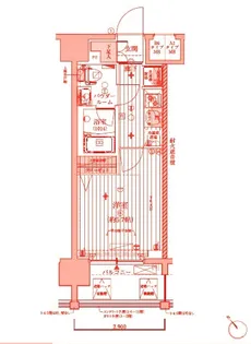 メインステージ東神奈川【3階】の間取り