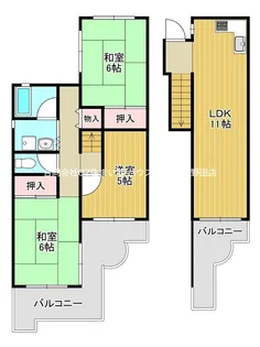千代田第二住宅4号棟の間取り