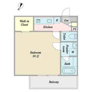 Raffine永福【3階】の間取り