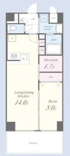 ルミナーレテラス二俣川【4階】の間取り