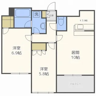 グランカーサ裏参道【7階】の間取り
