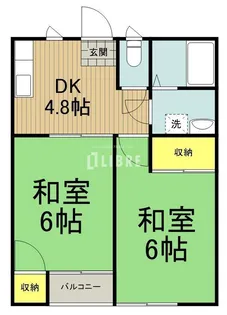 富士ビューティーハイツ【2階】の間取り