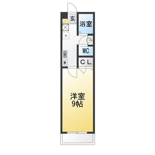 Palette-O4 (パレットオーフォー)【1階】の間取り