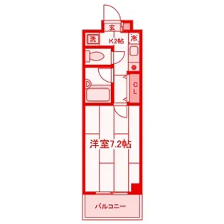 エムエーパレス日吉【5階】の間取り