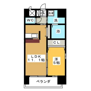 プリマヴェーラ南青山【5階】の間取り