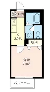 サンパワー【1階】の間取り