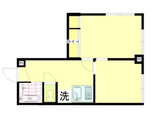 鈴木ビル【4階】の間取り