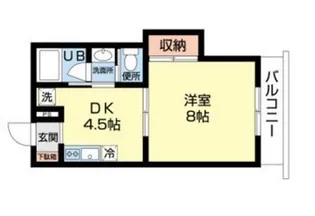 R.side五日市駅前【2階】の間取り