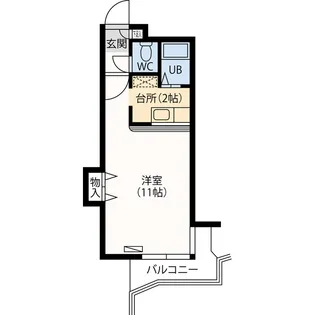 藤井ビル北17条II【4階】の間取り