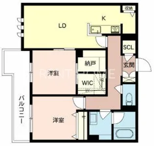 メゾンドプレズィール【3階】の間取り