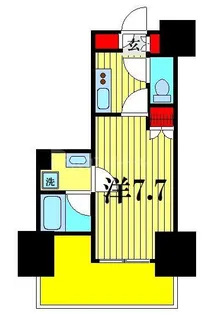 パークアクシス市川【3階】の間取り