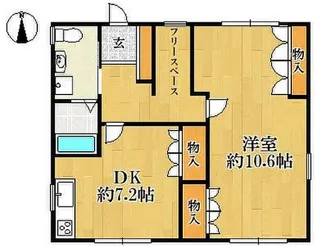 ハウスワン セルフ【3階】の間取り