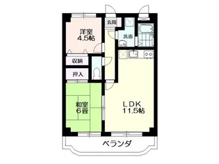 グランメゾン鴻巣【3階】の間取り