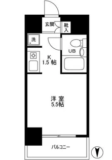 パシフィックニュー豊玉【3階】の間取り