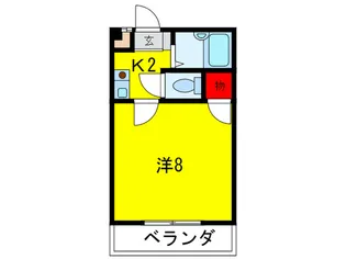 ソアーヴェ堺東【5階】の間取り