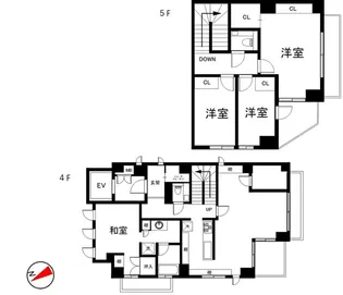 RMS原宿ビルの間取り
