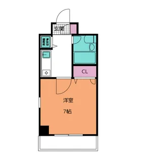 アドニス【4階】の間取り