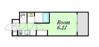 エスリード新梅田ノースポイント【4階】の間取り