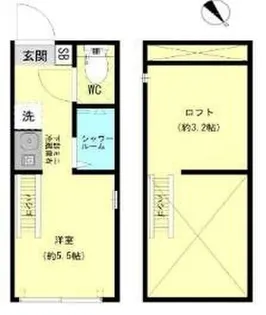 クライムヒルズII【2階】の間取り