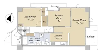 アトラス大宮桜木町【2階】の間取り
