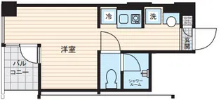 レスピール三鷹【8階】の間取り