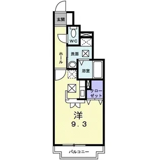 アイリス C【1階】の間取り