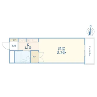 レジデンス・マタノ【2階】の間取り
