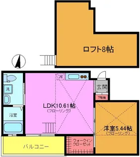 セトルY【5階】の間取り