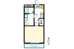 グレープス・勝沼【2階】の間取り
