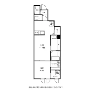 THE MAMS 07【1階】の間取り