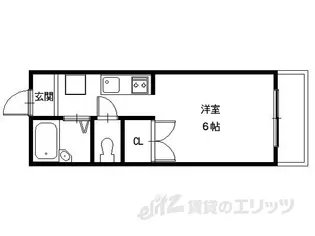 サンルシエルI【3階】の間取り