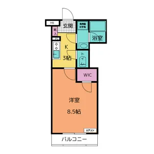 lion リオン【2階】の間取り