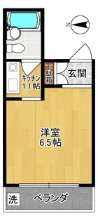 仙川セントラルパレス【2階】の間取り