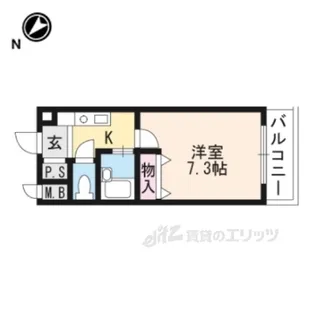 疋田マンション2【3階】の間取り