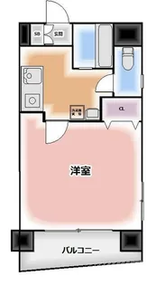 東林ビル【8階】の間取り