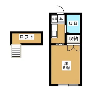 メゾンわかな【2階】の間取り