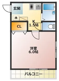 コーポLehua【2階】の間取り