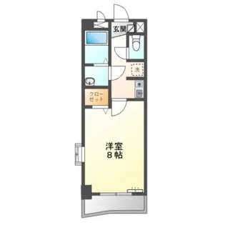 ロジュマンプラティーク【3階】の間取り