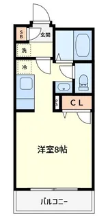 グランシャリオ【2階】の間取り