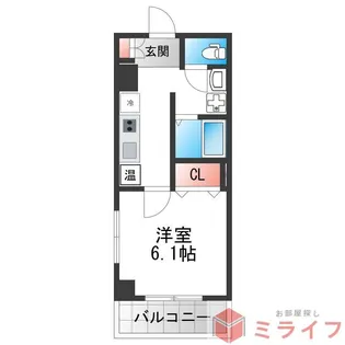 みおつくし杭全【10階】の間取り